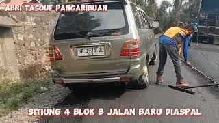 Vlog Sitiung 4 Blok B Aspal baru @AbriTasoufpangaribuan16