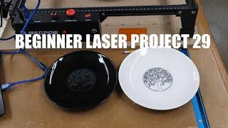 Beginner Laser Project 29 Ceramic Plates