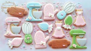 How to make BAKERS KITCHEN SET COOKIES   Mothers Day Gift Idea