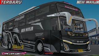 RILIS. Livery New Manja Dokter Cinta Mod JB5 Black Pink KP Projects  Mod Bussid Terbaru V4.3.1