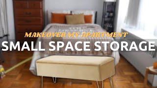 Small NYC Apartment Storage  Which storage bench should I get  AMAZON vs WAYFAIR