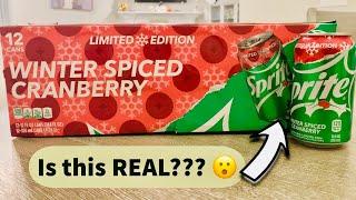 Winter Spiced Cranberry Sprite® Review  2019  Must Or Bust