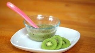 How to Make Kiwi Puree for Babies  Baby Food