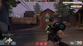 Team Fortress 2 Sniper Gameplay