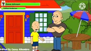 Caillou Gets Ungrounded The Movie 2019 Final Battle with healthbars