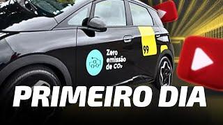 ️ PRIMEIRO DIA na UBER com o BYD DOLPHIN Resultado com o CARRO ELÉTRICO foi Surpreendente