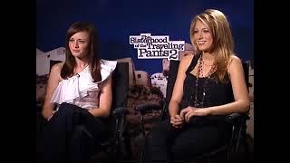 The Sisterhood of the Traveling Pants 2  Alexis Bledel & Blake Lively Interview