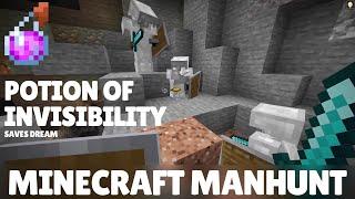 Dreams GENIUS Invisibility Potion Play - Minecraft Manhunt 1v3