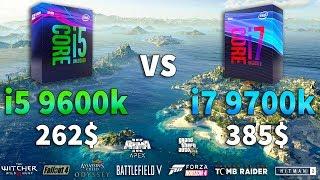 i5 9600k vs i7 9700k Test in 9 Games