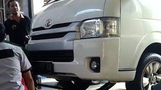 Ganti Kampas Rem Depan Hiace