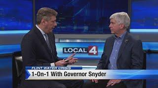 Gov. Rick Snyder answers questions about Flint water crisis