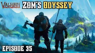 Valheim Storming the Giggle Camps - Claiming the Fuling Totems Zoms Odyssey Ep35