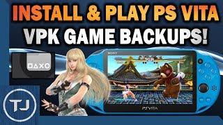 PS Vita Install & Play VPK Game Backups On 3.653.68 VitaShell