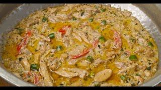 Boneless Makhmali Chicken Gravy  Quick 10 minutes Delicious Creamy White Chicken Recipe