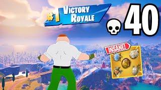 High Elimination PETER GRIFFIN FAMILY GUY Solo v Squads WINS Gameplay Fortnite Chapter 5 Season 1