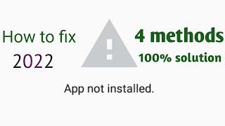 App not installed Part 2 how fix apk not installed android #electronook #appnotinstal