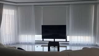 Smart Home Curtain Contol. Ağıllı Evdə avtomatik pərdə idarəetməsi