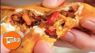 How To Make Chicken Fajita Triangles  Easy Chicken Recipes  Twisted