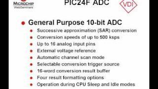 PIC24 Peripherals The Analog-to-Digital Converter