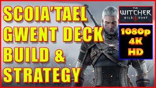 Witcher 3 - Scoiatael Gwent Deck Build Strategy - 4K Ultra HD