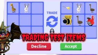 TRADING Pets From The ADOPT ME TEST LAB Until I Get Traded Something Good