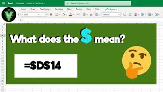  What Does $ Mean in a Formula  Dollar Sign in Excel