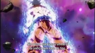 Goku quebra seus limites