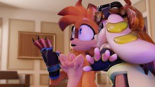 Tails Surprise Kiss