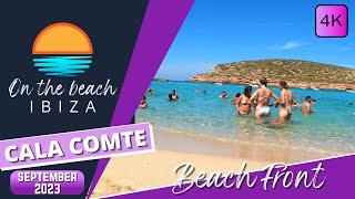 Cala Comte in September On the Beach Ibiza 4K