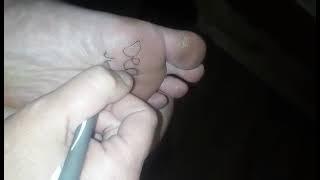 Tara size 11 Sole Writing & Self Tickling  98.7 The Feeture Show