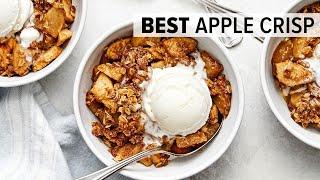 The Best APPLE CRISP Recipe Better Than Apple Pie