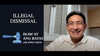 EPISODE 3 - Illegal Dismissal  Ikaw At Ang Batas