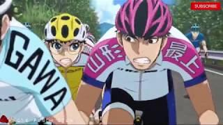 Onoda swallowed by the pack Hill Climb battle Manami vs Teshima  Yowamushi Pedal Season 3