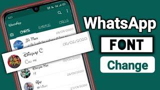 WhatsApp Font Change  Whatsapp font style kaise change kare  whatsapp font style trick whatsapp