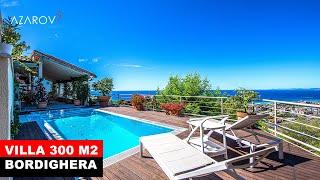  Villa for sale overlooking Monaco in Bordighera