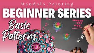 Beginner Series  Walking the Dots & Swooshes  Basic Dot Mandala Patterns for Beginners