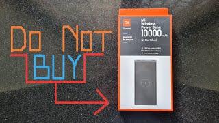 Xiaomi Mi Wireless Power bank 10000mAh  REVIEW  Not Up To Mark #xiaomi #mi #wirelesspowerbank