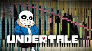 Synthesia Undertale - Megalovania  82000+ Notes  Black MIDI