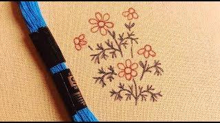 All over Stitch by Hand Embroidery SareeDupattaKurtiKameezOrnaFatuaBaby Frock 55