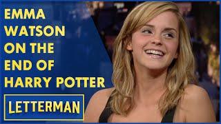 Emma Watson Talks About Harry Potter Ending  Letterman