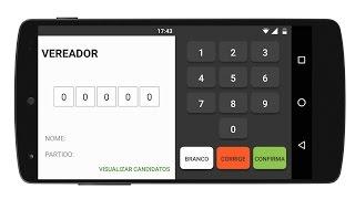 Urna eletrônica no Android