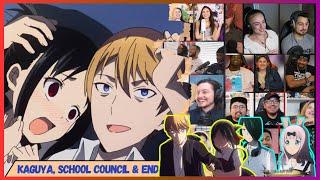 MOON SCHOOL COUNCIL & END?  Kaguya-sama Love is War S2 Episode 03 REACTION MASHUP