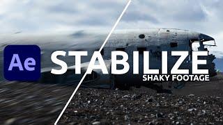 How to STABILIZE a SHAKY VIDEO in After Effects if Warp Stabilizer fails