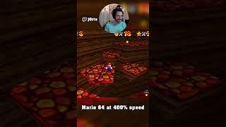 poop - Mario 64 at 400% Speed