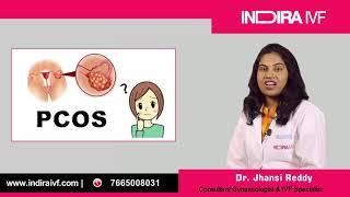 Causes of Infertility Telugu   Dr. Jhansi Reddy  Indira IVF