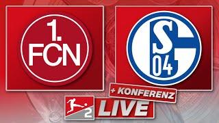  1. FC Nürnberg - FC Schalke 04  2. Bundesliga 2. Spieltag Konferenz  Liveradio