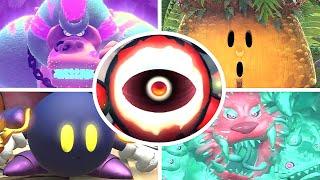 Kirby and the Forgotten Land - All Bosses + Secret Bosses No Damage