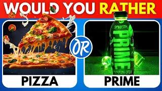 Would You Rather Food Edition and Drinks 