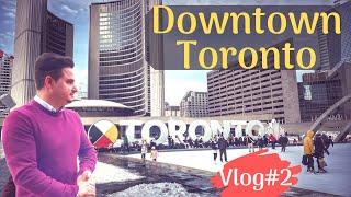 Downtown TORONTO  Canada  Vlog 2  2020 Full tour 1080p