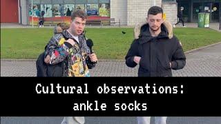 Cultural observations ankle socks